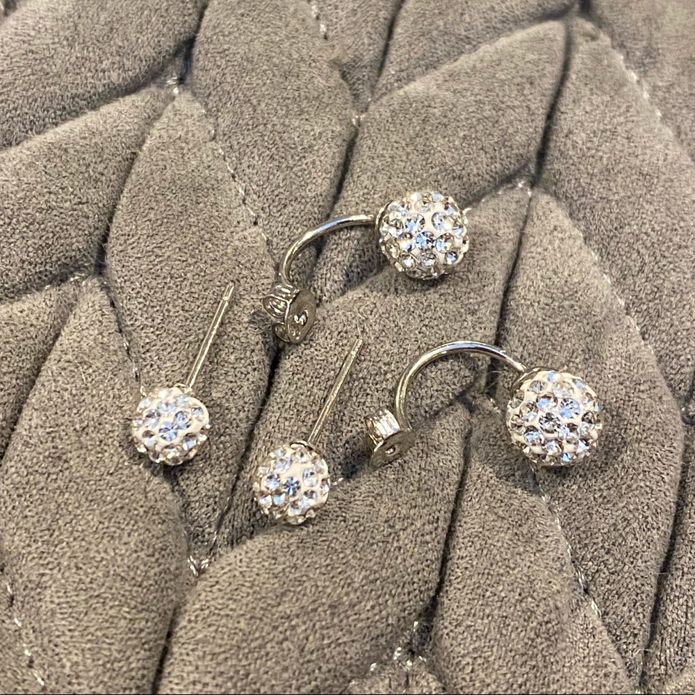 Sterling silver earrings - Picture 4 of 5